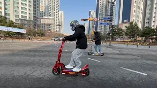 Electric Scooter WEPED FOLD3 & SFF2 Test Drive