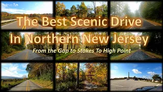 The Best Scenic Drive in Northern New Jersey:  4K Hyperlapse