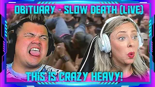 Millennials react to "Obituary - Slow Death - Live at Wacken 2008" | THE WOLF HUNTERZ Jon and Dolly