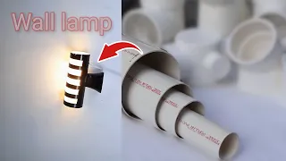 How to make wall lamp at home |antique wall lamp | room decoration ideas