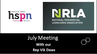 NRLA Meeting July 2020