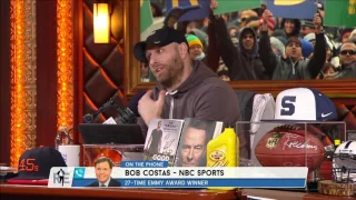 Bob Costas of NBC Sports Reacts to Brockman's Horrible Idea of Renaming Lombardi Trophy - 1/27/17