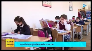 Bu gündən şagirdlərin elektron yerdəyişməsi başlayır