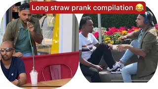 Long straw prank compilation 2022(joker pranks)