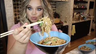 cooking with trish - chicken lo mein