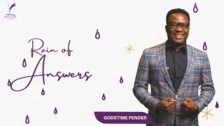 Sunday Service | Rain of Answers | 1st Service | Pst Godstime Pender