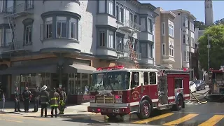 Crews contain fire at Liguria Bakery in San Francisco's North Beach