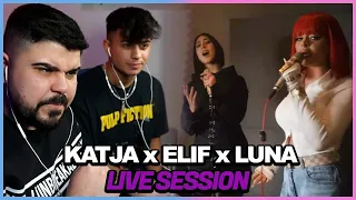 LIVE IST ES NOCH BESSER! 😱🔥 KATJA x ELIF x LUNA - HIGHWAY LIVE SESSION | Reaction