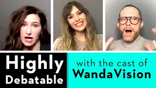 "WandaVision" Cast Shares Their Preferences For The Perfect Home | Highly Debatable | GH