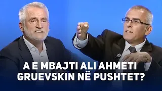 Perplasje e ashper ne studio, a e mbajti Ali Ahmeti Gruevskin ne pushtet?