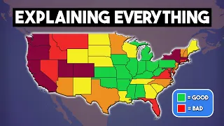 The USA Explained in 30 Maps!
