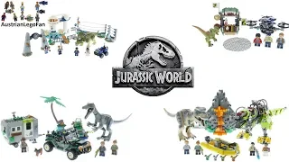 LEGO Jurassic World Legend of Isla Nublar Compilation - Lego Speed Build Review