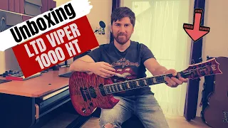 Best Guitar for METAL? Unboxing LTD Viper-1000 HT // First Impressions and Sound