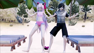 [MMD] {Aphmau | Zane~Chan} Hello Kitty