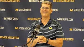 Jim Harbaugh ‘felt the love’ from team and Michigan fans during ECU game