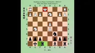 Giuoco Piano Game, Center Attack (C54), 0-1