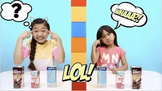 Twin Telepathy Milkshake Challenge