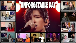 "UNFORGETTABLE DAY" (GAKKU CONCERT) BY DIMASH/REACTORS REACTION COMPILATION