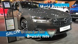 2020 Opel (Vauxhall)Insignia Sport Tourer GS-Line Interior Exterior Salon De l'auto Bruxelles 2020
