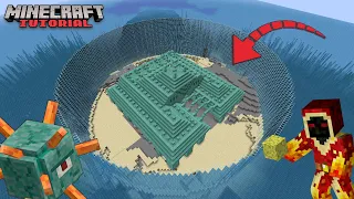 Cómo Vaciar un MONUMENTO de la Forma Más RÁPIDA | Minecraft 1.19