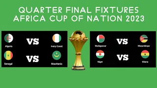 Quarter final fixtures Africa cup of nation 2023 ~ Algeria vs Ivory Coast Today