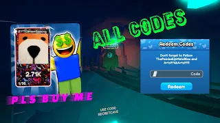 ALL CODES in PLS BUY ME roblox game