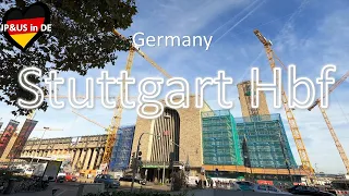 【Stuttgart Hbf】🇩🇪Walking around the Stuttgart central station / Stuttgart Hauptbahnhof Germany