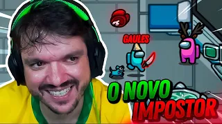 IMPOSSIVEL GAULES CAIU 4 SEGUIDAS COM O NOVO IMPOSTOR DO AMONG US!!!