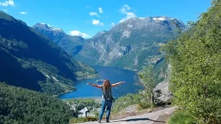 Zum Geirangerfjord in Norwegen mit dem Camper・Gudbrandsjuvet・V2og #53