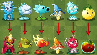 PvZ 2 Discovery - Similar Shape Plants But Different Attributes!