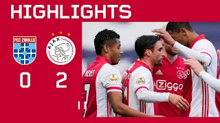 Highlights | PEC Zwolle - Ajax | Eredivisie