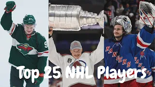 Ranking the Top 25 NHL Players Heading Into the 2022-23 Season