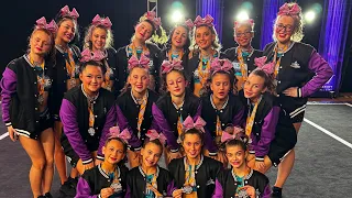 My most favorite cheer competition ever . 1st 🥇 ￼