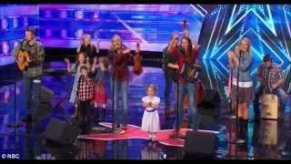 The Willis Clan performs "The Power of Love" (Country Style) on Americas Got Talent 2014 (Live Show)