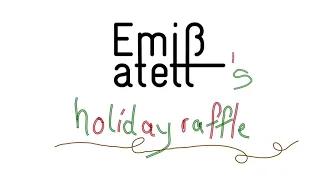 Emiszatetts Holiday Raffle