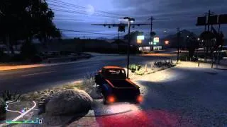 Grand Theft Auto V Beautiful Moonlit Sky