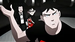 This scene from Young Justice is so weird from Zatanna's POV 😂