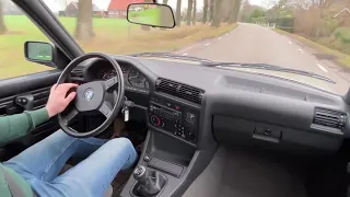 BMW E30 318i - 26k km's / 16k Miles - Driving Video