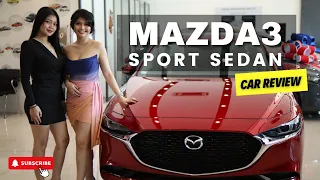 2024 Mazda 3 Sedan Sport | Interior and Exterior Review