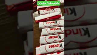 Kinder Schocolate/Children Chocolate #shortvideo #asmr #viral #yummy #trending