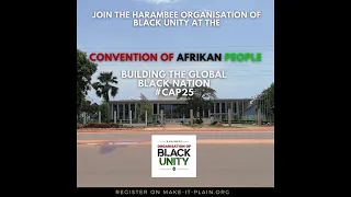 Announcing the Convention for Afrikan People #CAP25