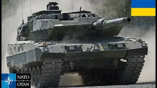 Swedish Stridsvagn 122 Tank with the Best Technology for Ukraine, Russia Beware of Deadly Nuclear