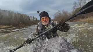 На байдарках по большой воде