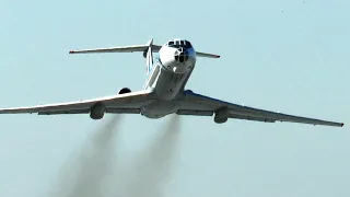 «ЛЕГЕНДА НЕБА» Ту-134 взлет, посадка, прерванный заход на посадку