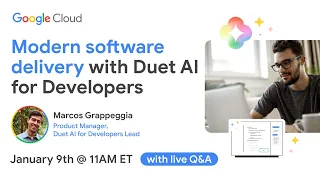 Modern Software Delivery with Duet AI for Developers