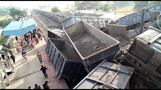 Train accident...Odisha... Jajpur district... part___1