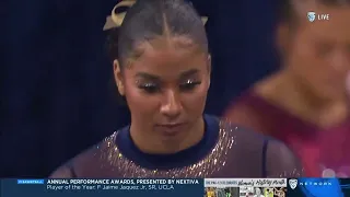 Jordan Chiles Near Perfect Vault UCLA vs Iowa State 2023 9.975