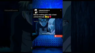 Girls falling for Naruto 🤩🔥:).       #shorts #anime