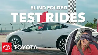 Car Buyers Reacting to Blindfolded 2023 Prius Prime Test Drives | Toyota