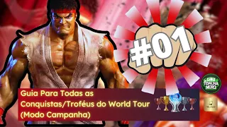 Street Fighter 6 | Guia Para Todas as Conquistas/Troféus 🏆 Do World Tour Parte 01 (Modo Campanha)